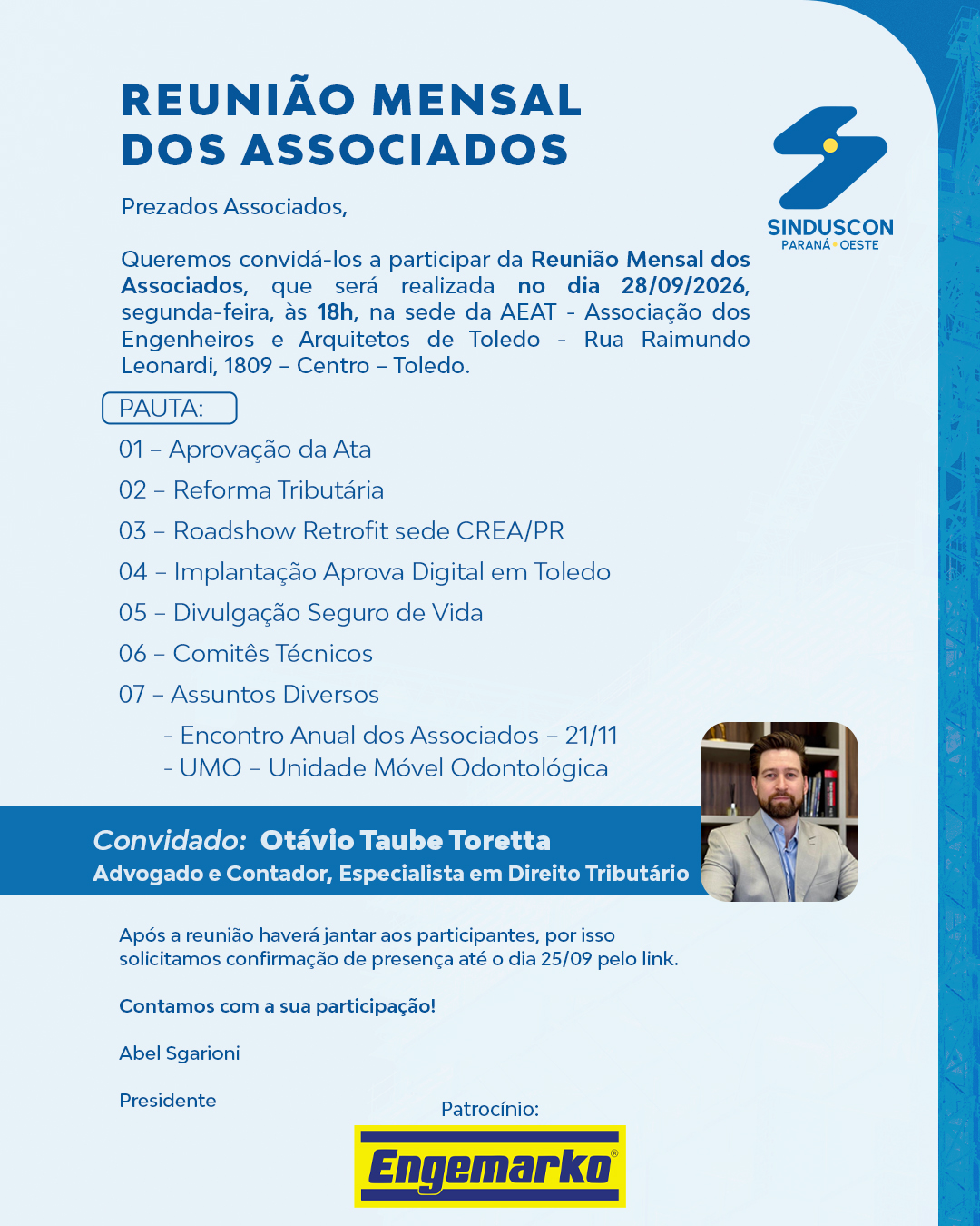 Evento: Reunião Associados