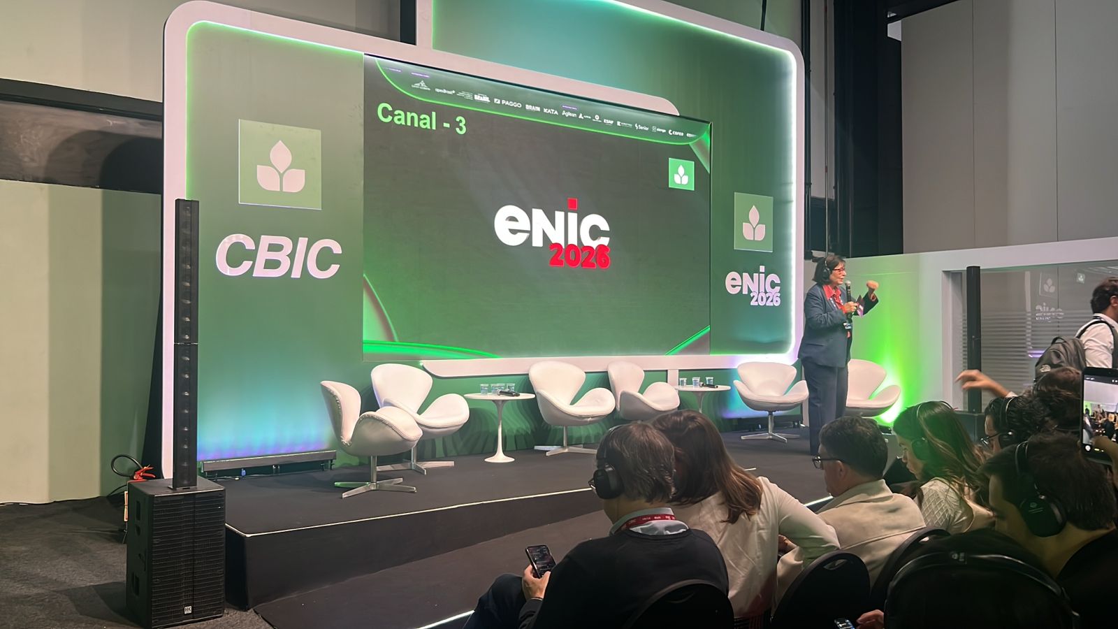 Banner: O futuro da construção civil passa pelo diálogo, inovação e visão estratégica - ENIC 2026