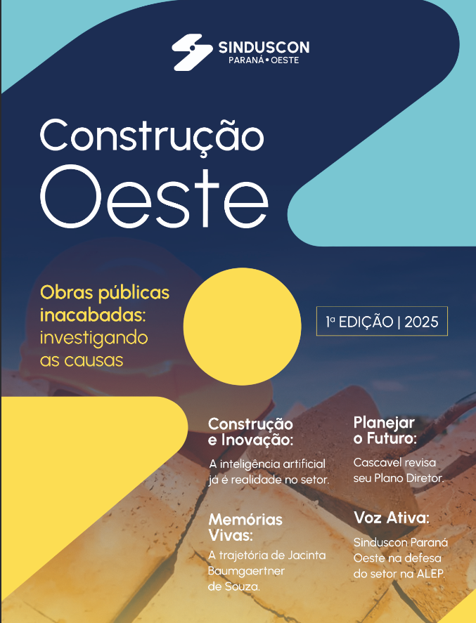 Revista Construção Oeste 1ª Ed – 2025