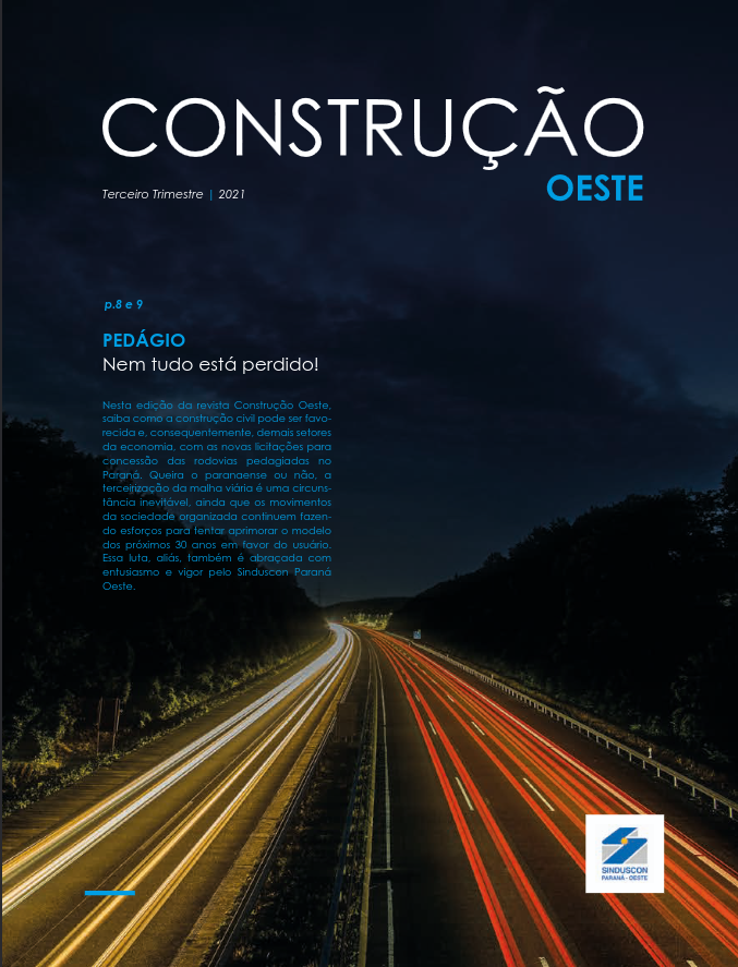 Revista Construção Oeste – Terceiro Trimestre 2021