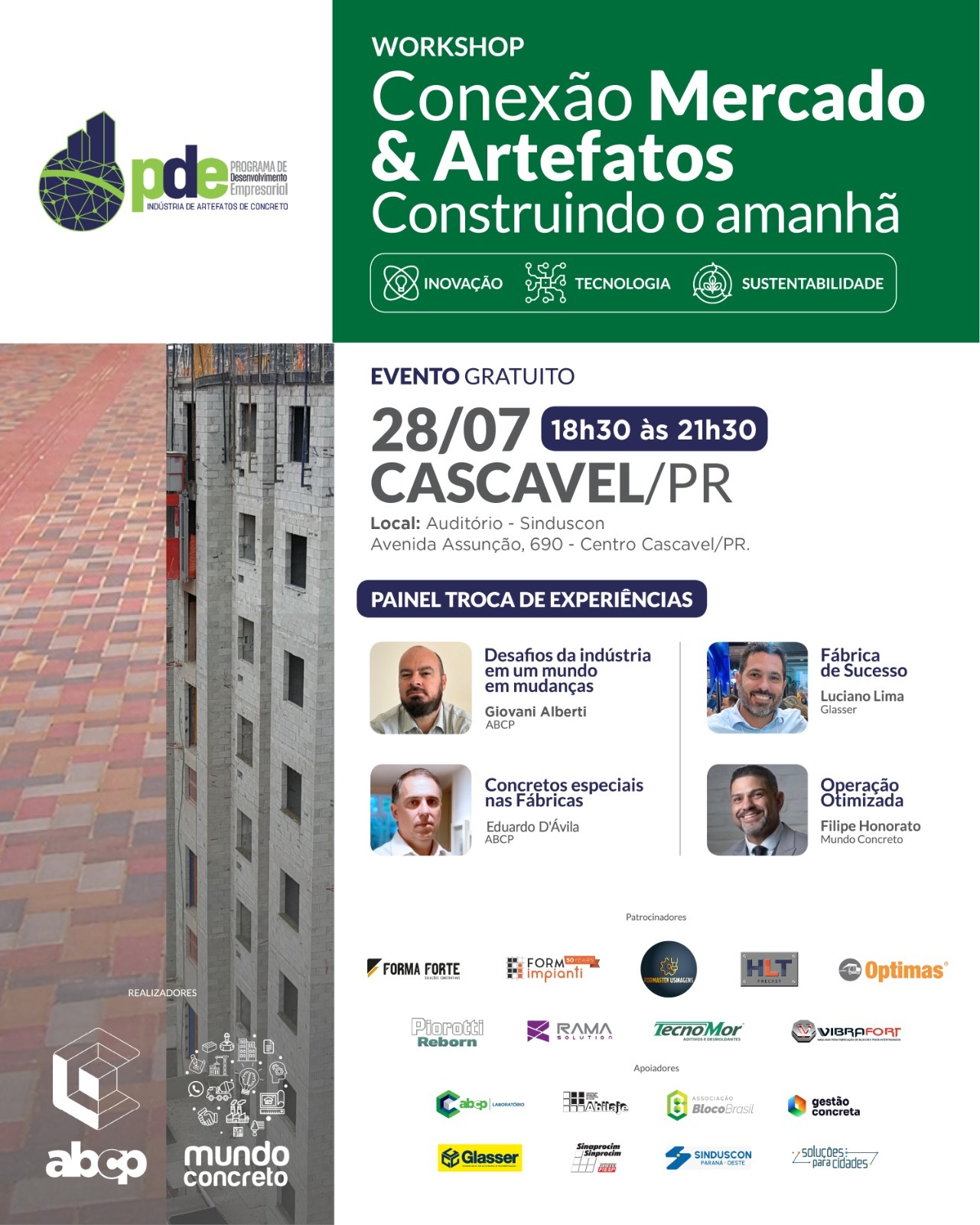 Evento: WORKSHOP Conexão Mercado & Artefatos Construindo o amanhã