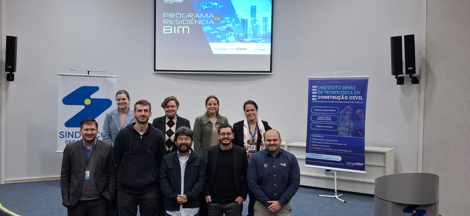 Banner: Programa Residência BIM Fiep x Comat apresenta novidades para empresas da construção civil