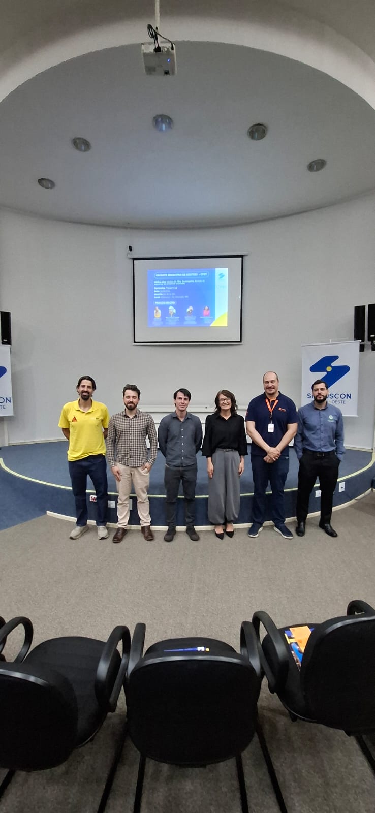 Banner: Encontro de Mestres fortalece cultura de segurança e responsabilidade na construção civil 