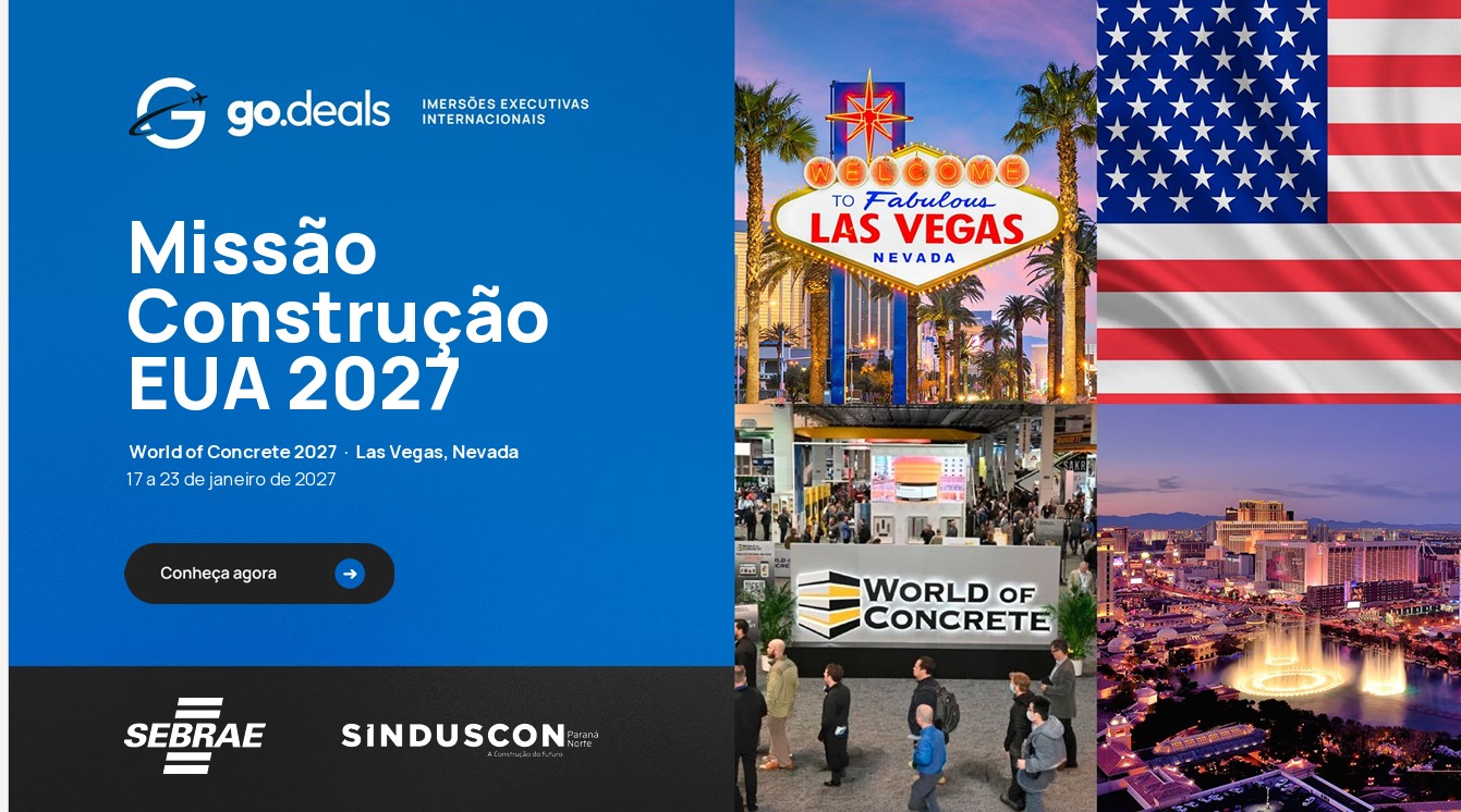 Banner: Sinduscon participa de missão técnica internacional nos EUA 