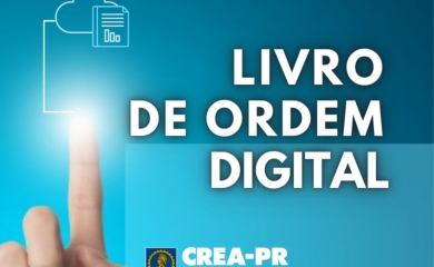 Crea-PR lança o Livro de Ordem digital