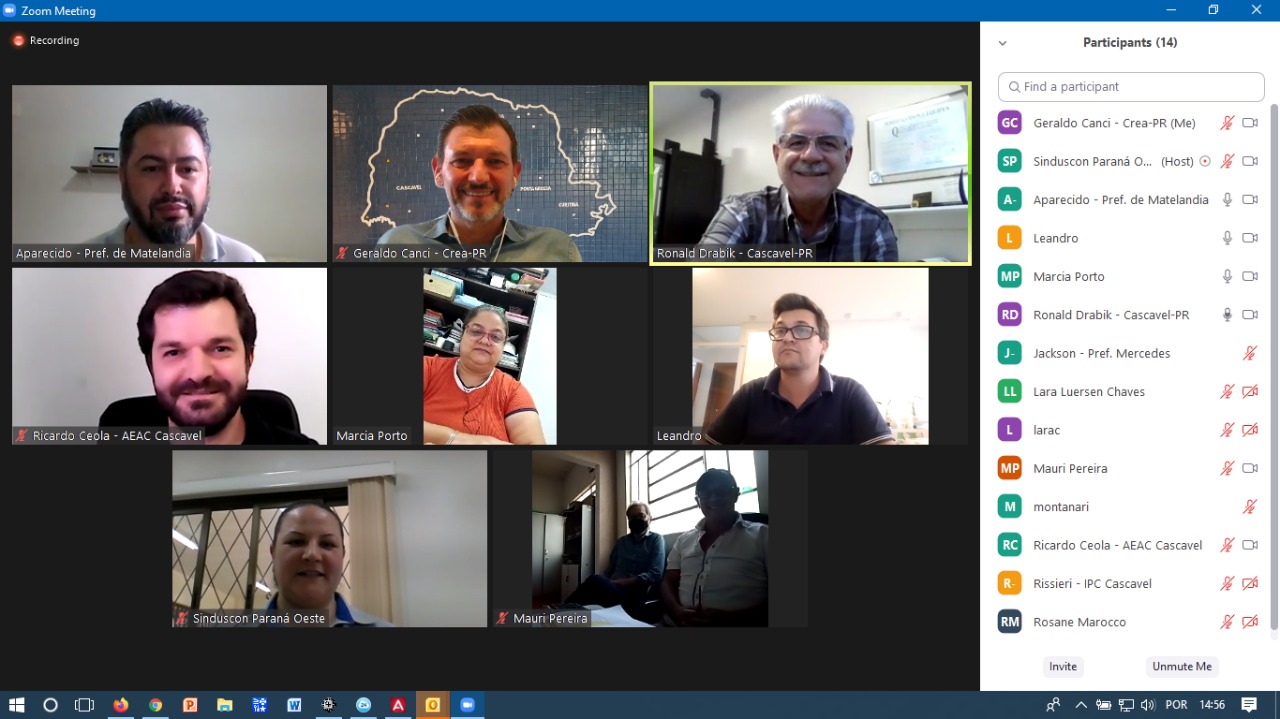 Banner: 1ª reunião CODESB 2021