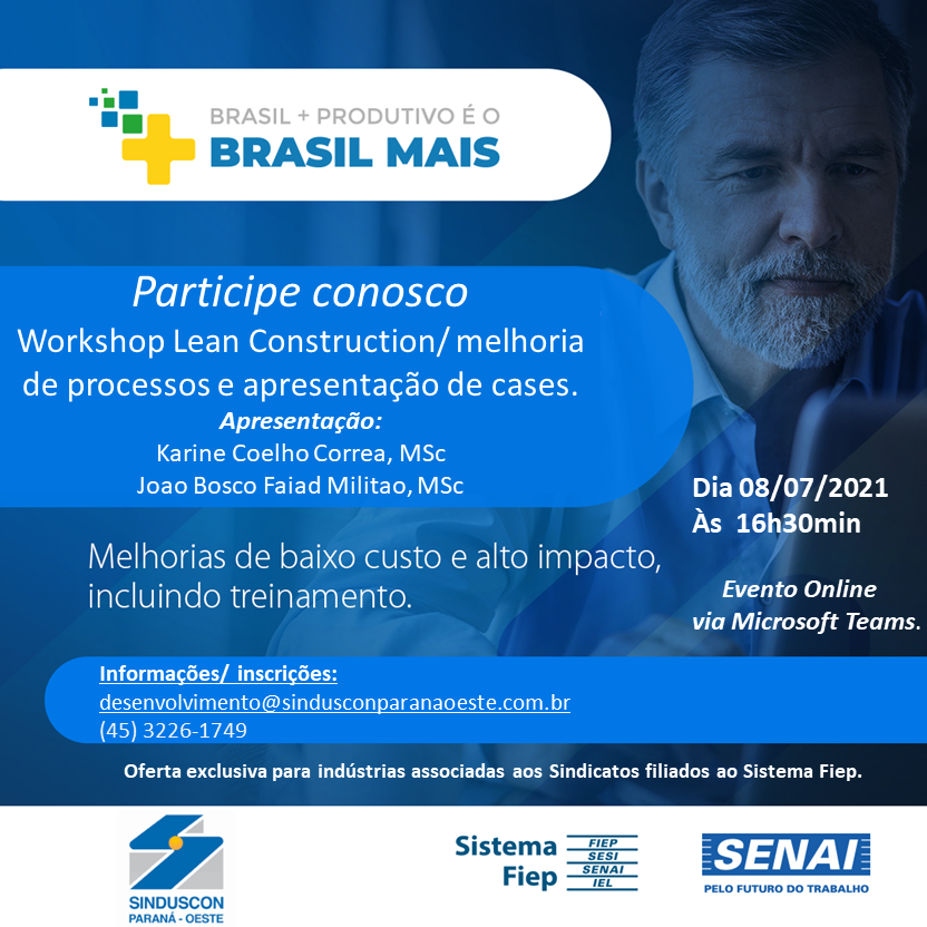 Banner: Workshop Lean Construction