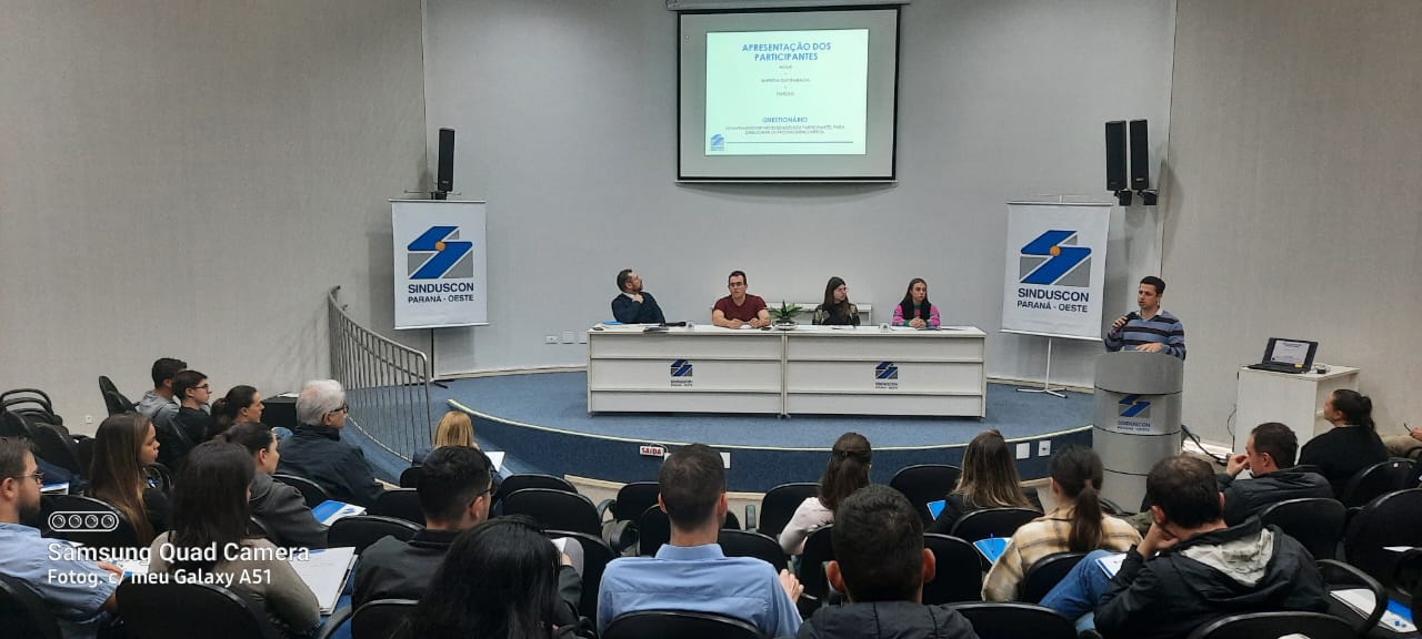 Banner: Jornada discute manutenção de  construções e os seus impactos