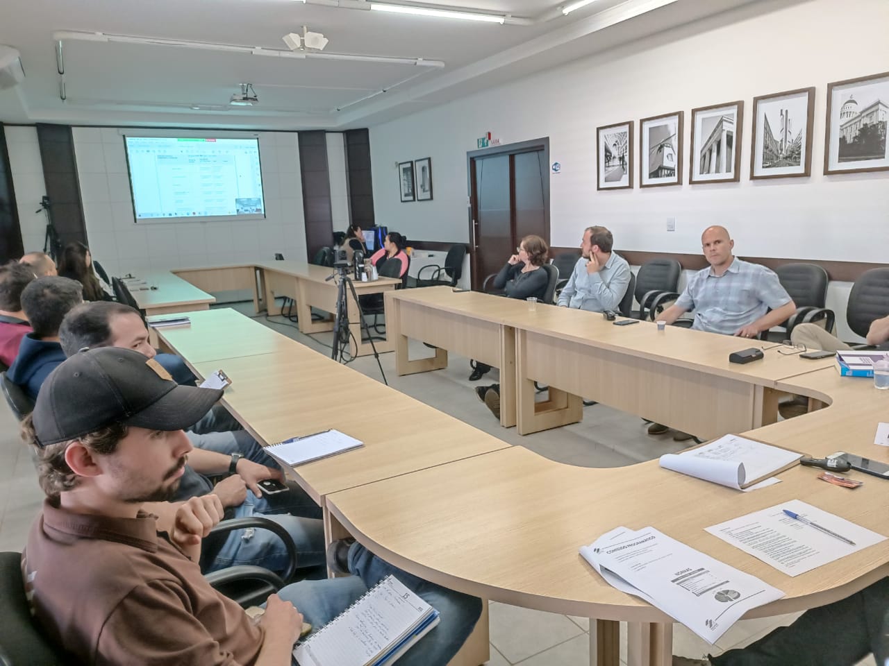 Banner: 2º Encontro do Grupo e Manutenção  Pós-Obras aconteceu dia 15 de setembro