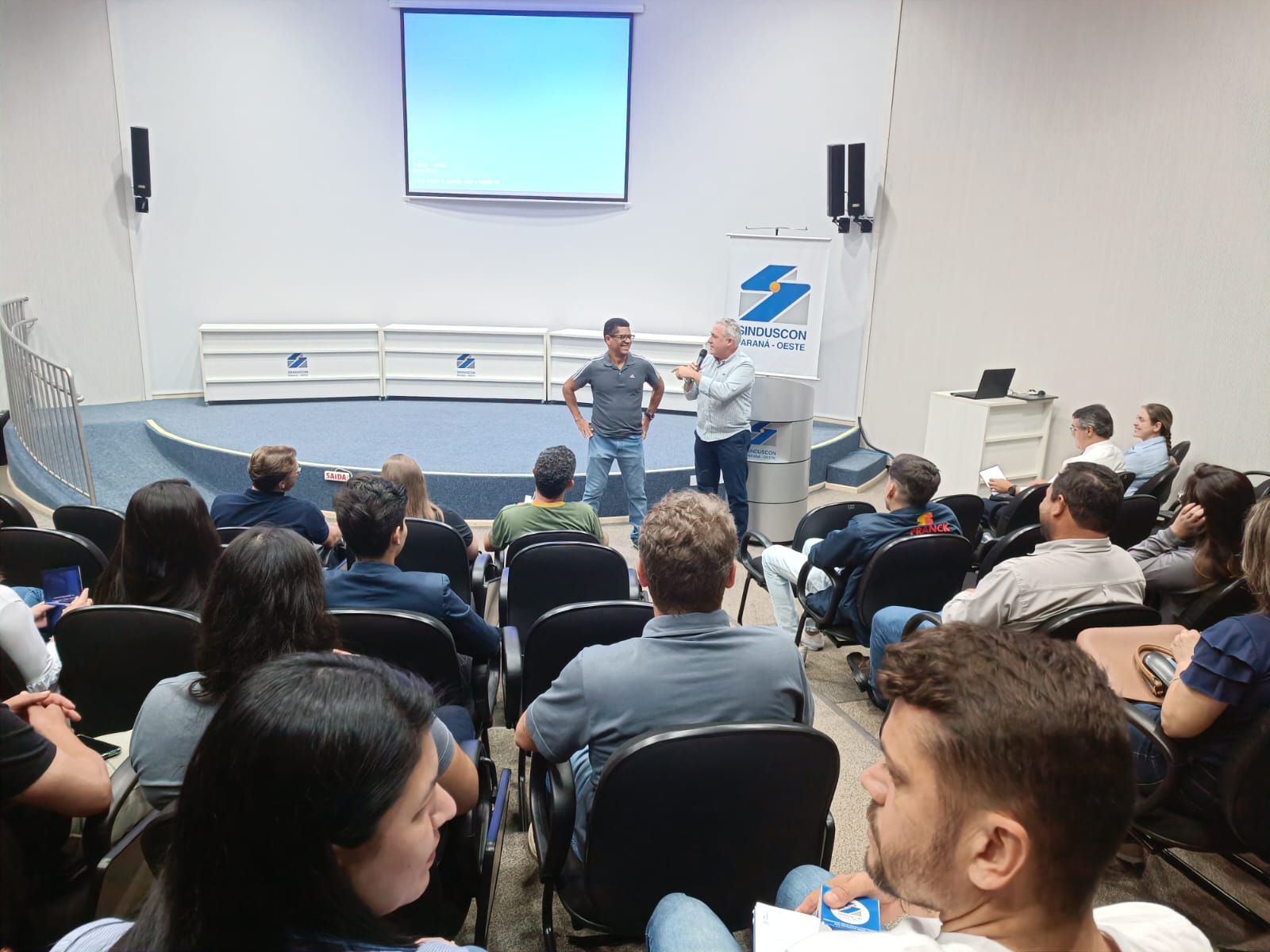 Banner: ENCONTRO DE SEGURANÇA DO TRABALHO AVALIA O CENÁRIO ATUAL DOS CANTEIROS