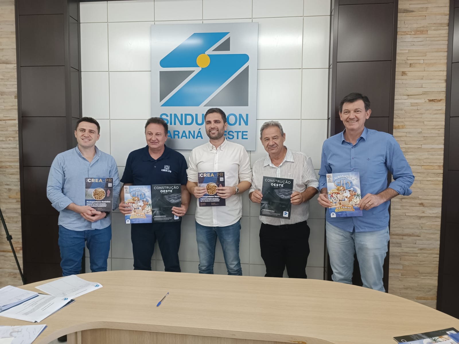 Banner: Sinduscon Paraná Oeste e Crea-PR fortalecem parceria de longa data