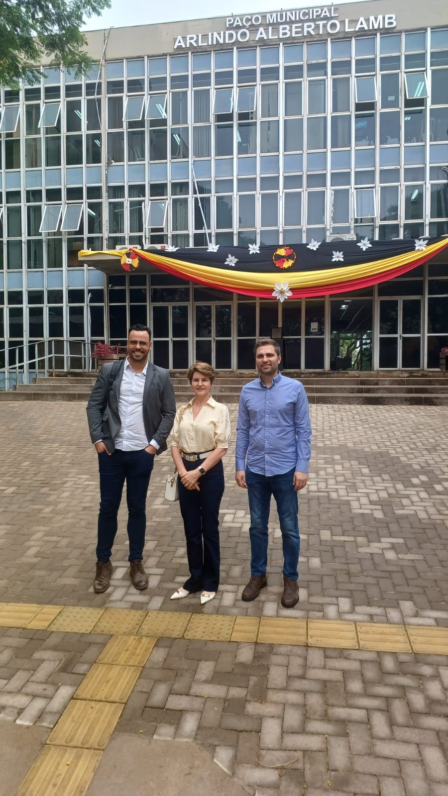 Banner: Reunião na prefeitura de Marechal Cândido Rondon