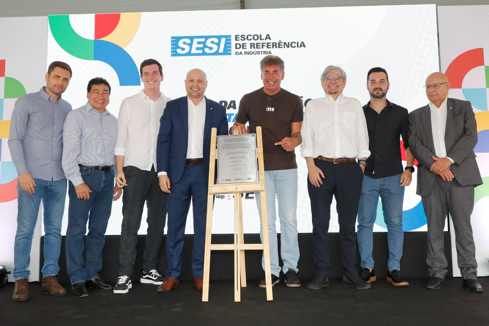 Banner: Sinduscon prestigia lançamento de escola modelo do Sesi em Cascavel