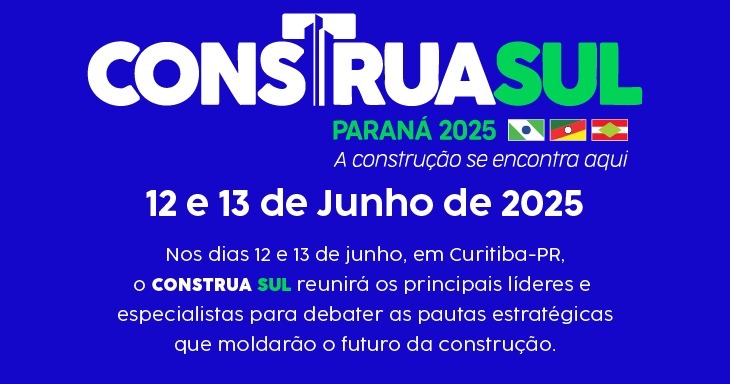 Banner: Construa Sul é oportunidade para a troca de experiências