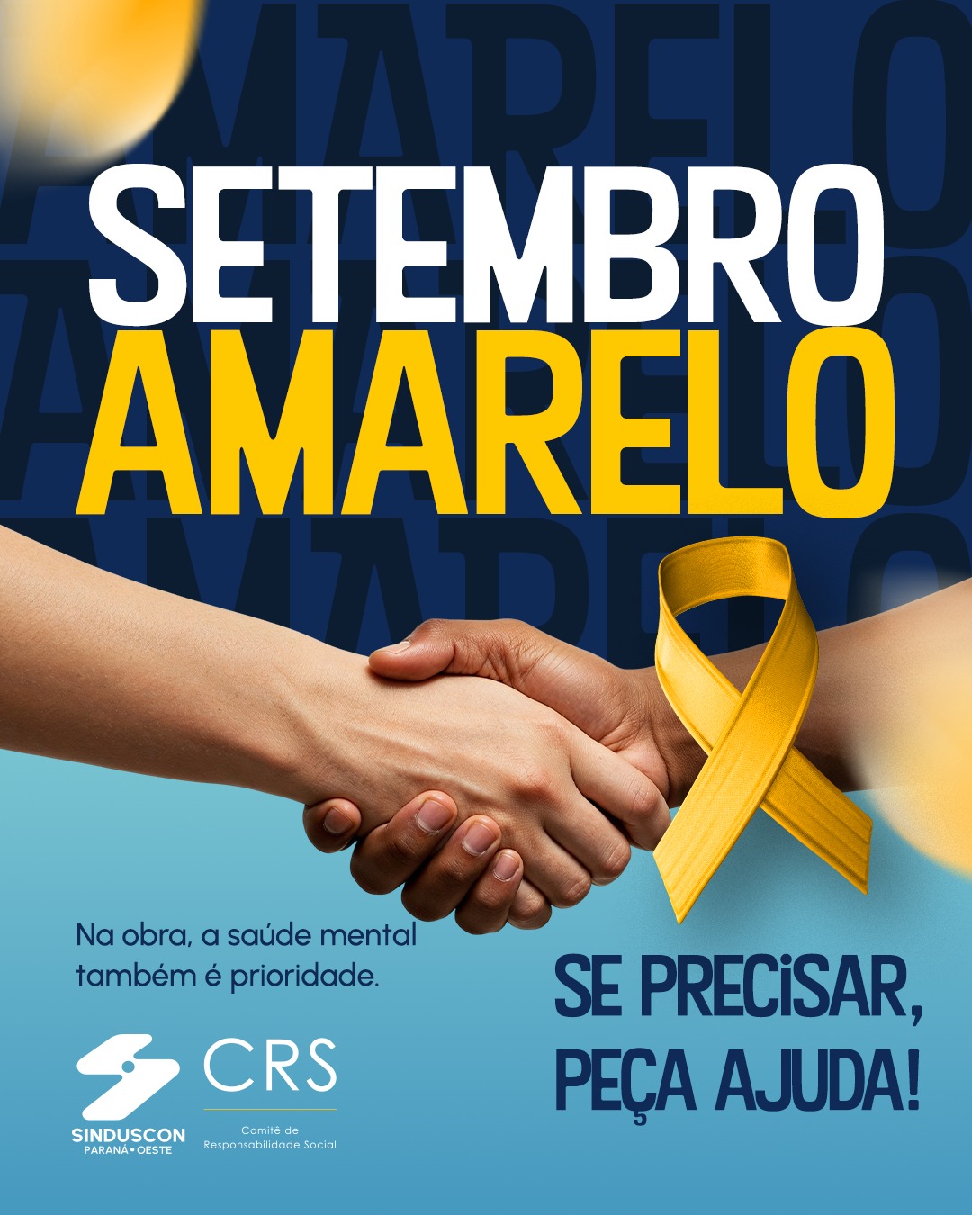 Banner: SETEMBRO AMARELO